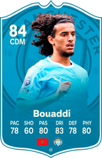 Ayyoub Bouaddi Manchester City FC27 Football Card – thumbnail 2