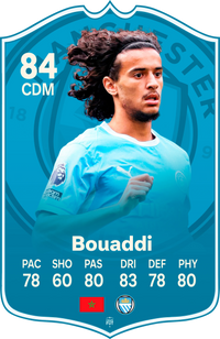 Ayyoub Bouaddi Manchester City FC27 Football Card