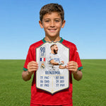 Benzema Real Madrid FC Football Card – thumbnail 2