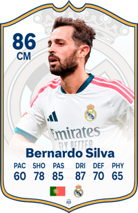 Bernardo Silva Real Madrid FC27 Football Card