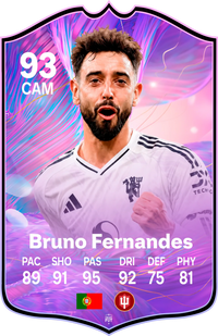 Bruno Fernandes Manchester United FC26 Football Card