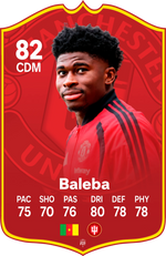 Carlos Baleba Manchester United FC27 Football Card – thumbnail 2