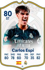 Carlos Espí Real Madrid FC27 Football Card – thumbnail 2