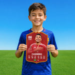 Carlos Casemiro Man UTD FC Football Card – thumbnail 2