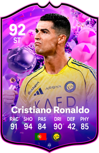 Cristiano Ronaldo Al Nassr FC26 Football Card