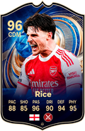 Declan Rice Arsenal FC26 Football Card - The Best Gift for Football Fans