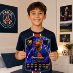 Ousmane Dembélé - Paris Saint-Germain | Signature Series Football Card – thumbnail 2