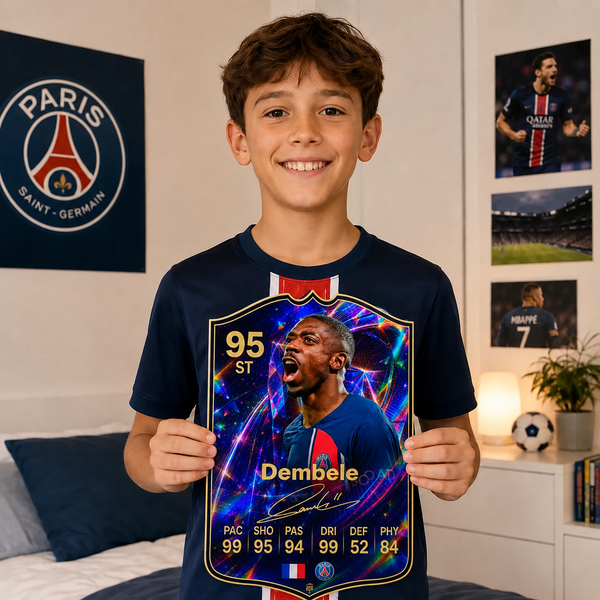 Ousmane Dembélé - Paris Saint-Germain | Signature Series Football Card