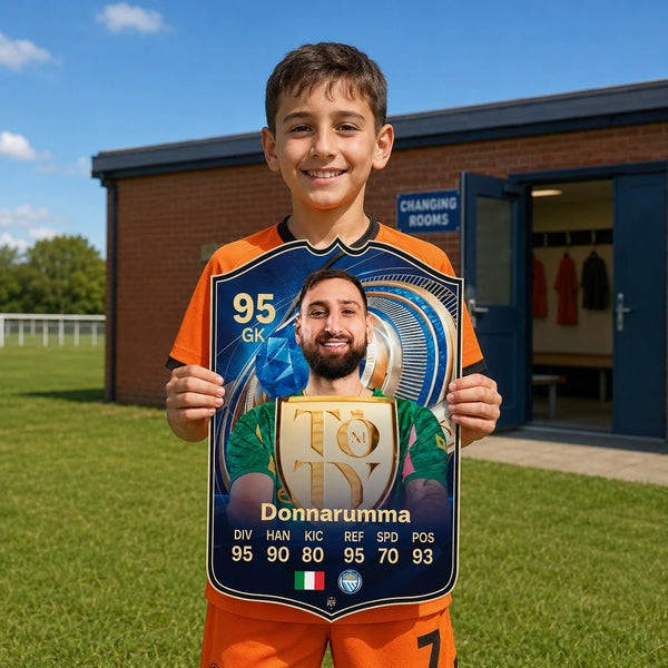 Gianluigi Donnarumma PSG FC26 Football Card - The Best Gift for Football Fans