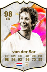 Edwin van der Sar Manchester United FC26 Football Card - Real-life Sized Card – thumbnail 1