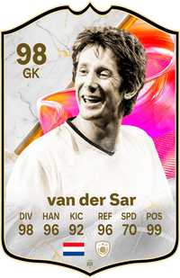 Edwin van der Sar Manchester United FC26 Football Card