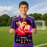Hugo Ekitike Liverpool FC26 Football Card - The Best Gift for Football Fans – thumbnail 2