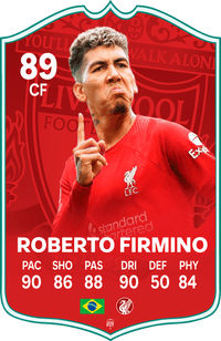 Roberto Firmino Liverpool FC Football Card