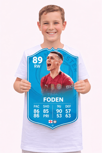 Foden Mancity FC Football Card
