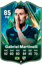 Gabriel Martinelli Al Hilal FC27 Football Card – thumbnail 2