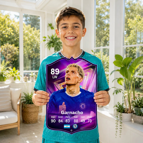 Alejandro Garnacho Manchester United FC26 Football Card - The Best Gift for Football Fans