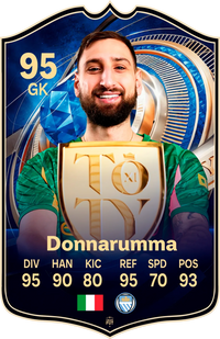 Gianluigi Donnarumma PSG FC26 Football Card