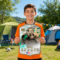 Thierry Henry Arsenal FC26 Football Card - Real-life Sized Card
