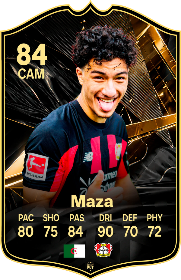 Ibrahim Maza Bayer Leverkusen FC27 Football Card