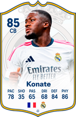 Ibrahima Konaté Real Madrid FC27 Football Card – thumbnail 2