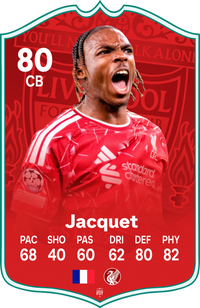 Jérémy Jacquet Liverpool FC27 Football Card