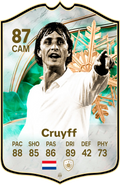 Johan Cruyff Barcelona FC26 Football Card - Real-life Sized Card