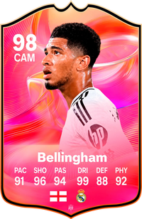 Jude Bellingham Real Madrid FC26 Football Card