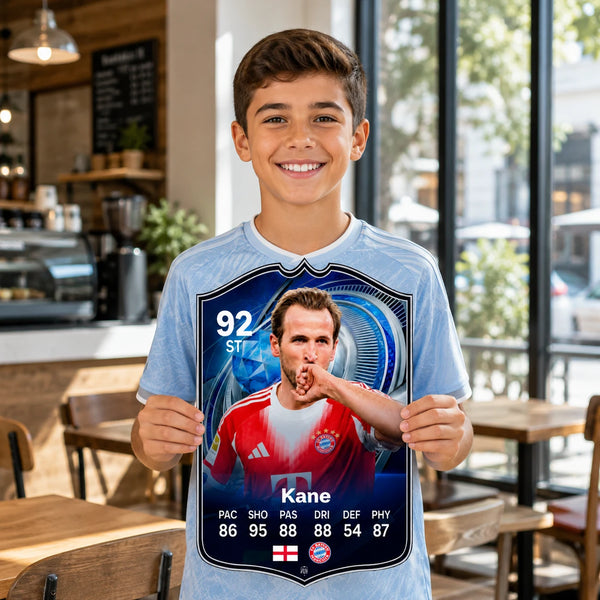 Harry Kane Bayern Munich FC26 Football Card - The Best Gift for Football Fans