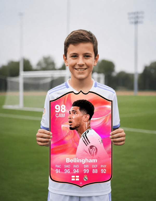 Bellingham Real Madrid FC Football Card