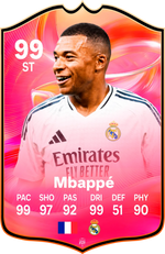 Kylian Mbappé Real Madrid FC26 Football Card - FIFA Ultimate Team Style Gift – thumbnail 1