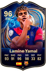 Lamine Yamal Barcelona FC26 Football Card - The Best Gift for Football Fans – thumbnail 1