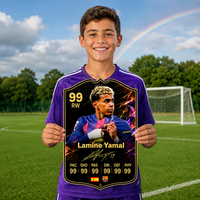 Lamine Yamal - FC Barcelona | Signature Series Football Card