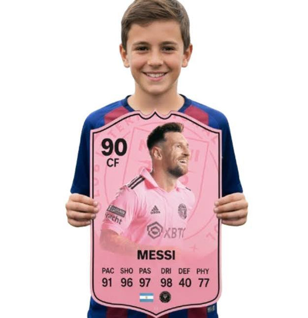Lionel Messi Inter Miami FC Football Card