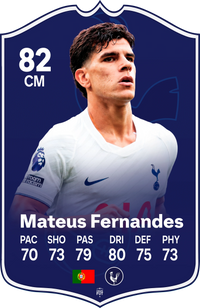 Mateus Fernandes Tottenham FC27 Football Card