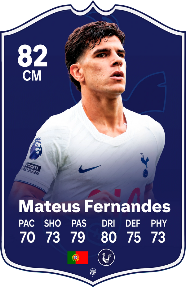 Mateus Fernandes Tottenham FC27 Football Card