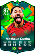 Matheus Cunha Manchester United FC26 Football Card - The Best Gift for Football Fans