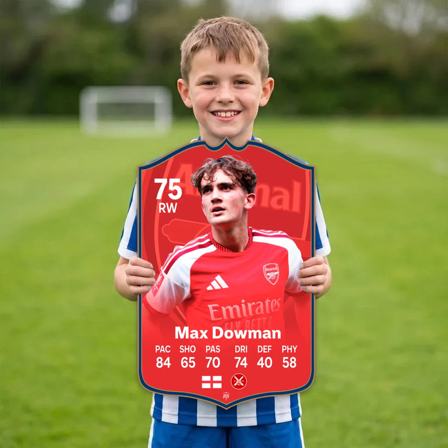 Max Dowman Arsenal FC27 Football Card