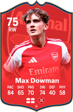 Max Dowman Arsenal FC27 Football Card – thumbnail 2