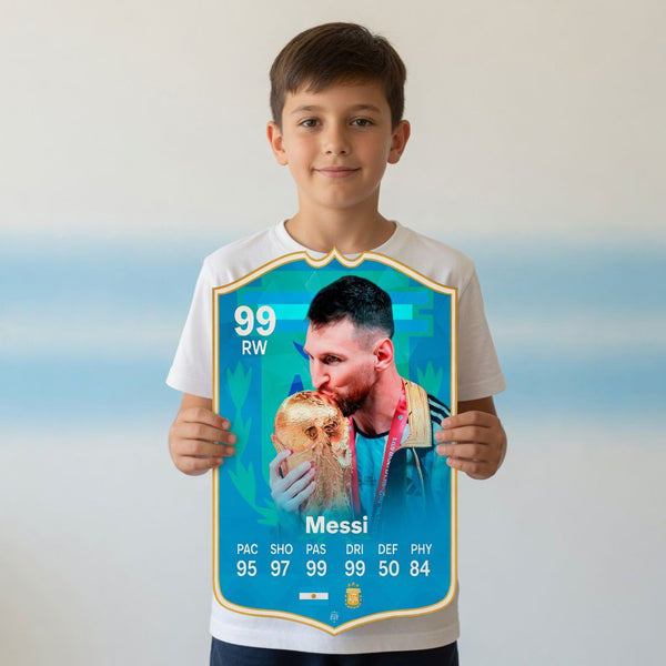 Lionel Messi Argentina Icon FC Football Card