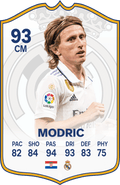 Modric Real Madrid FC Football Card