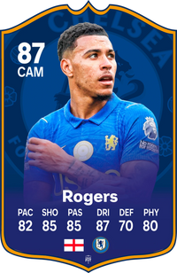 Morgan Rogers Chelsea FC27 Football Card