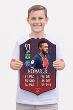Neymar PSG FC Football Card