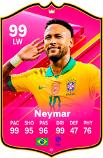 Neymar Jr Santos FC26 Football Card - The Best Gift for Football Fans – thumbnail 1