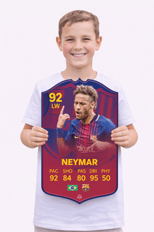 Neymar Barcelona FC Football Card