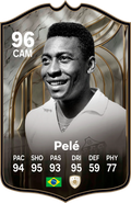 Pelé FC26 Football Card - FIFA Ultimate Team Style Gift