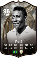 Pelé FC26 Football Card - FIFA Ultimate Team Style Gift – thumbnail 1