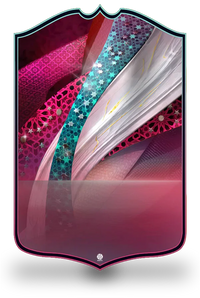 Create FUT
FC26 Festival of Football Captains personalised FIFA card template featuring a vibrant pink, teal and white design with decorative mosaic patterns and flowing fabric textures. Create your own custom Festival of Football Captains card with your photo, name and stats in this celebration FC26 edition. Printed on premium PVC with a high-resolution finish. UK and worldwide shipping. Starting from £17.99.