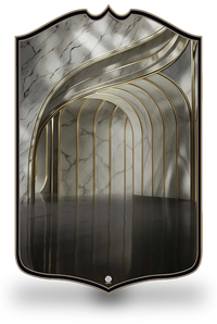 Create FUT
FC26 Icon Prime personalised FIFA card template featuring an elegant white marble and gold design with sweeping arched columns and a polished reflective floor. Create your own custom Icon Prime football card with your photo, name and stats in this prestigious FC26 legend edition. Printed on durable PVC with a high-resolution finish. UK and worldwide shipping. Starting from £17.99.