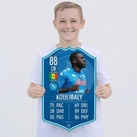 Koulibaly Napoli FC Football Card
