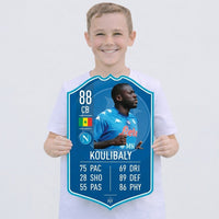 Koulibaly Napoli FC Football Card